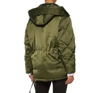 Sandro Jackets Coats Sandro Starman Green Reversible Jacket